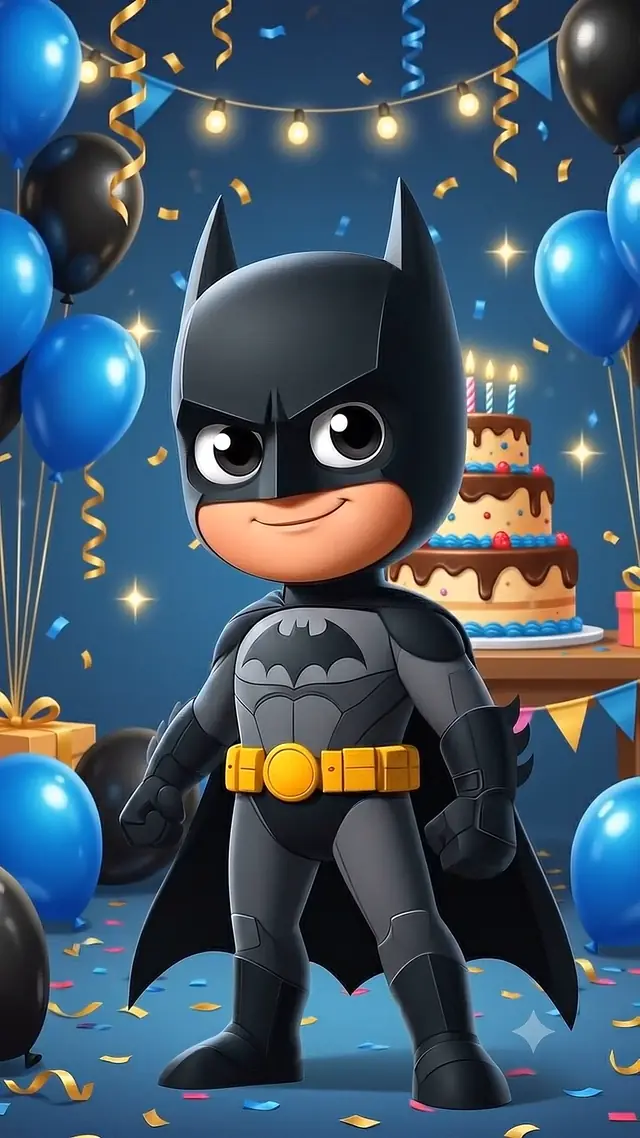 Night Hero — kids birthday invitation film