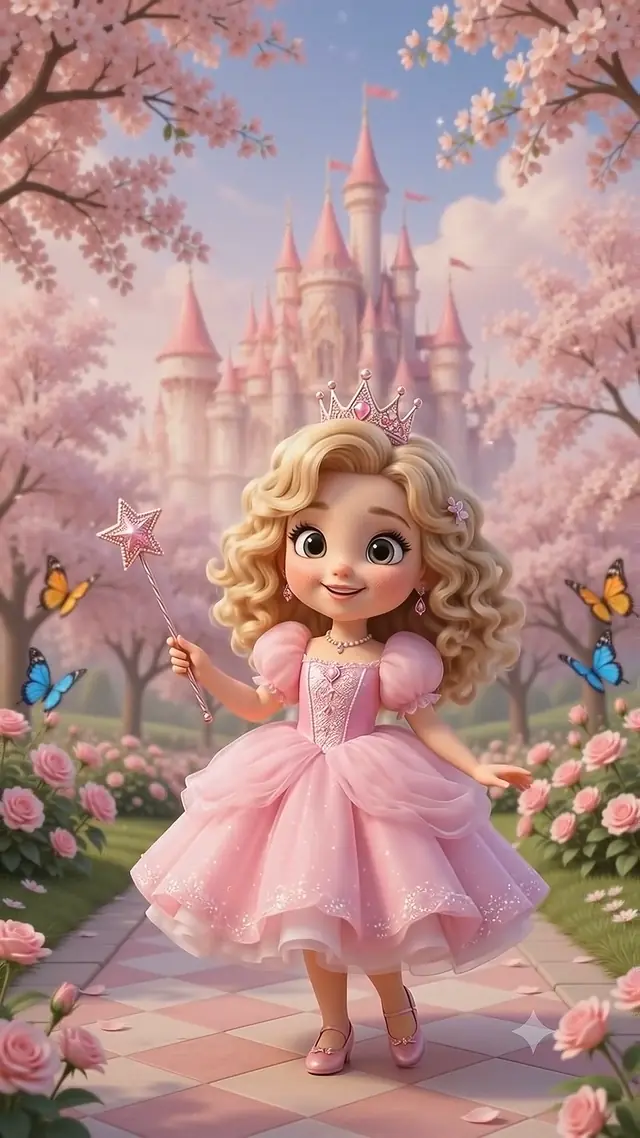 Princess Parade — kids birthday invitation film