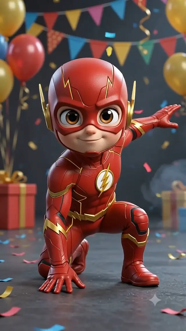 Speed Hero — kids birthday invitation film