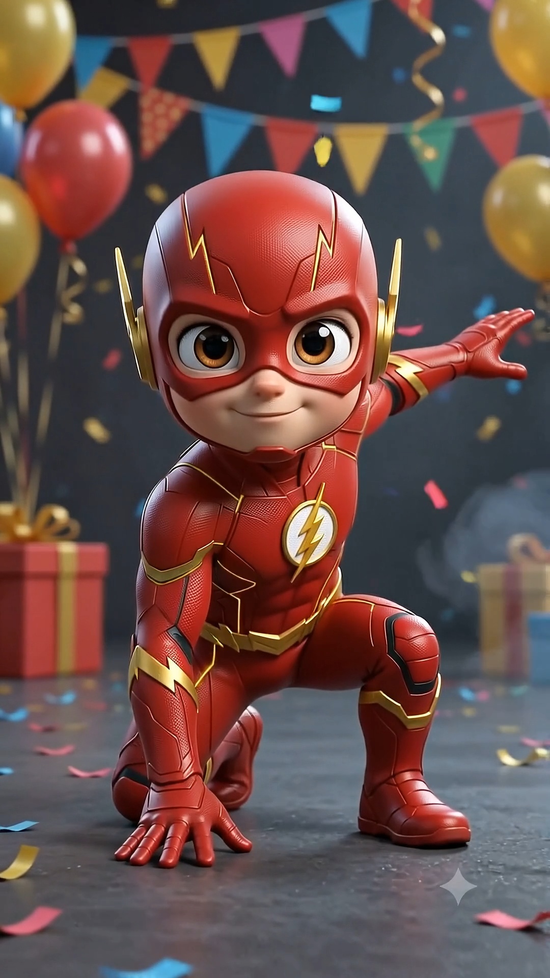 Speed Hero — kids birthday invitation film