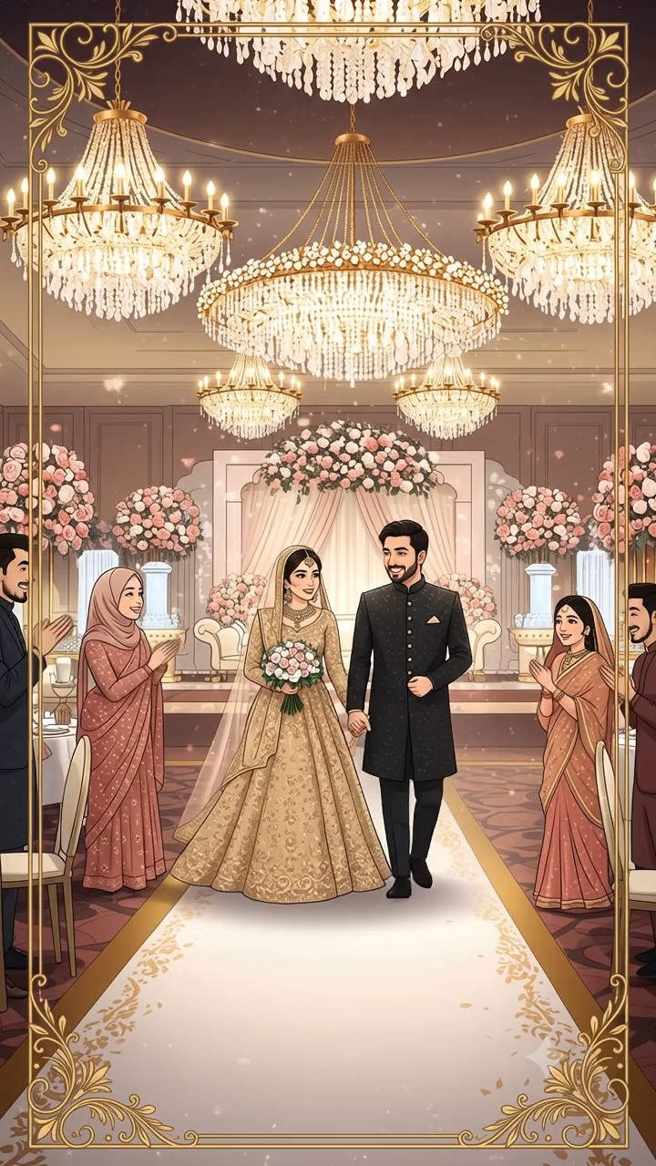 Hamsafar Engagement Invitation